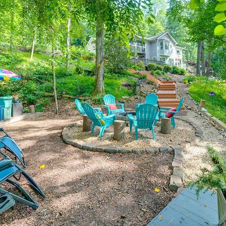Creekside Hendersonville Haven Hot Tub And Fire Pit 외부 사진