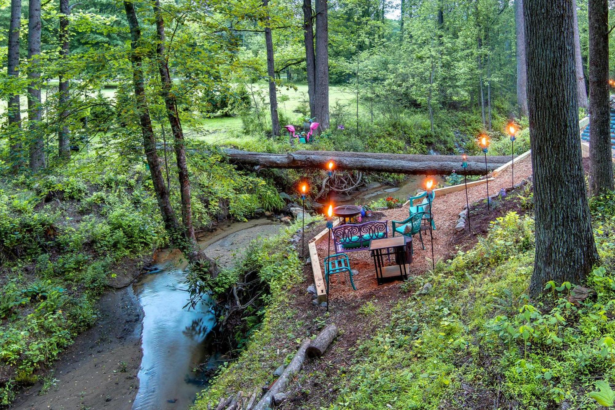 Creekside Hendersonville Haven Hot Tub And Fire Pit 외부 사진
