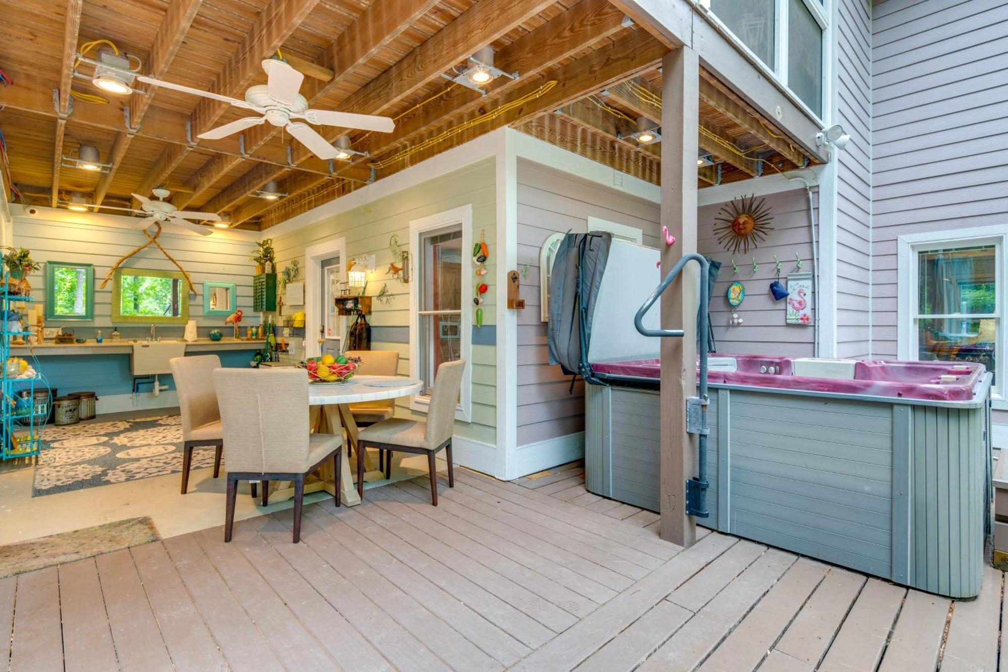 Creekside Hendersonville Haven Hot Tub And Fire Pit 외부 사진