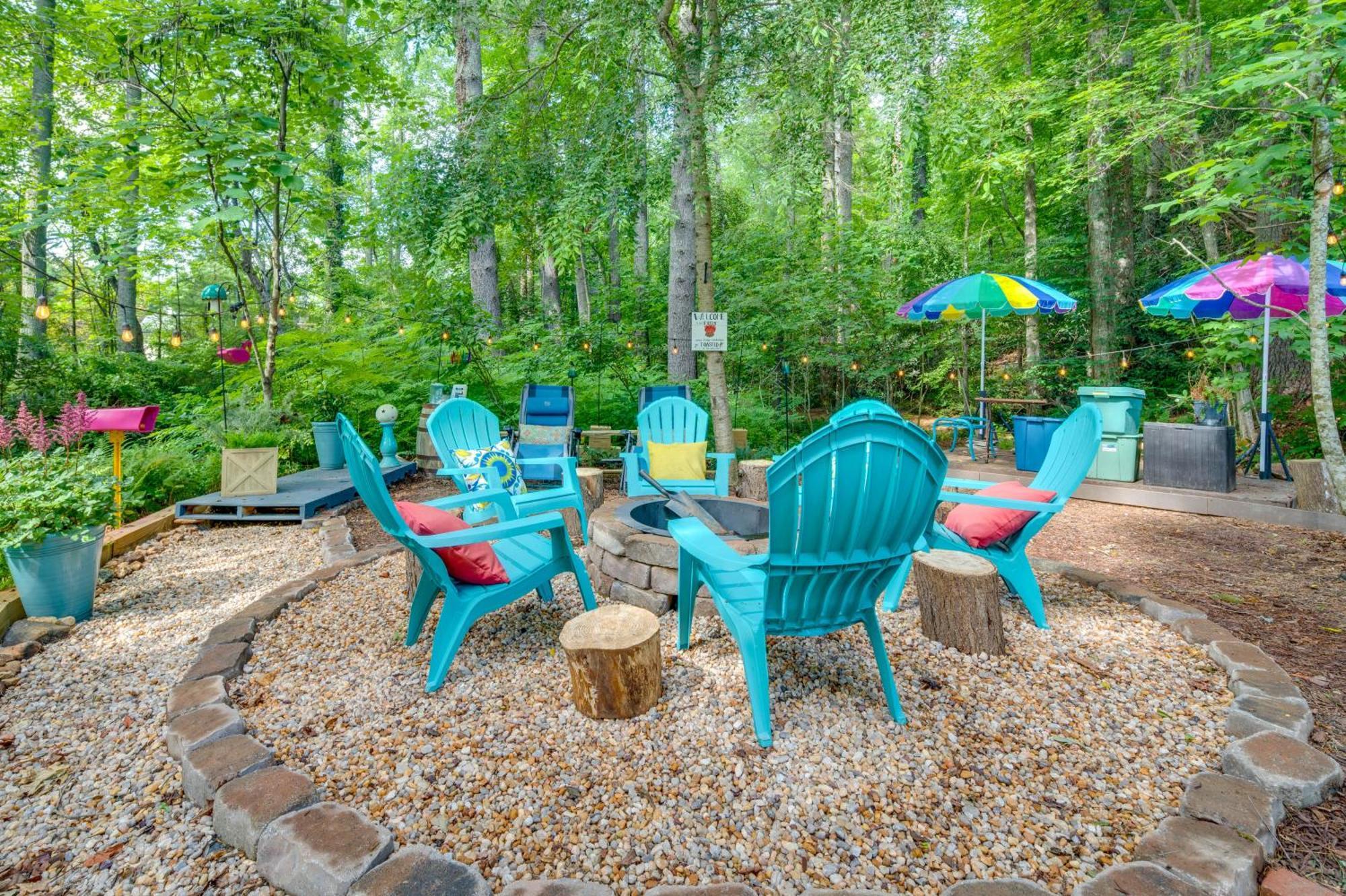 Creekside Hendersonville Haven Hot Tub And Fire Pit 외부 사진