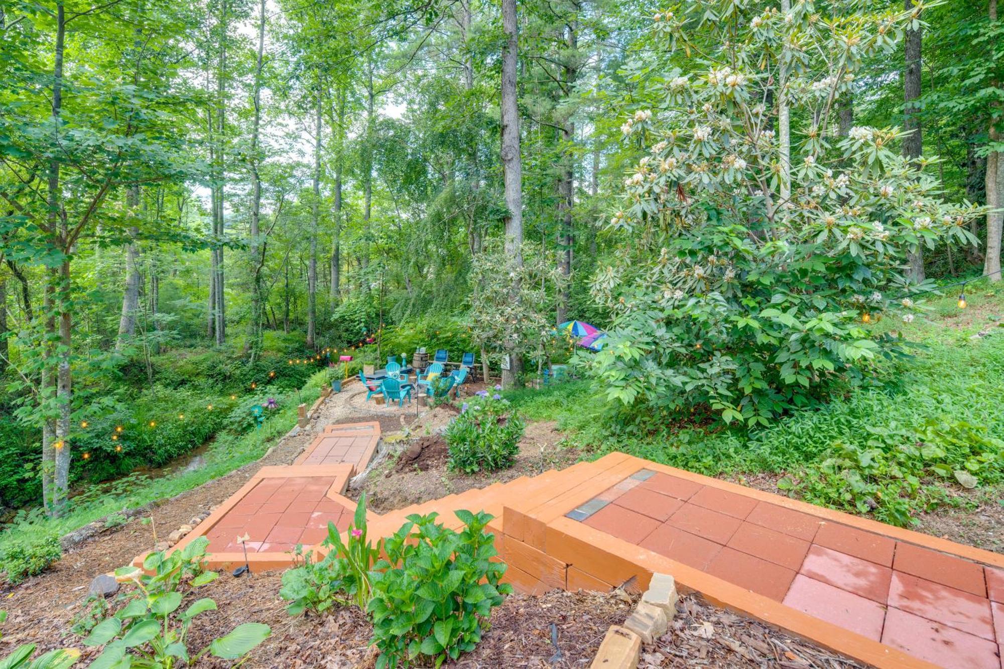 Creekside Hendersonville Haven Hot Tub And Fire Pit 외부 사진